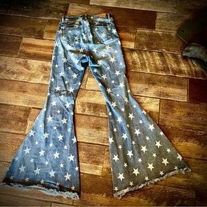 Judy Blue You’re a Star denim blue extra flare bell bottom jeans 9 29
